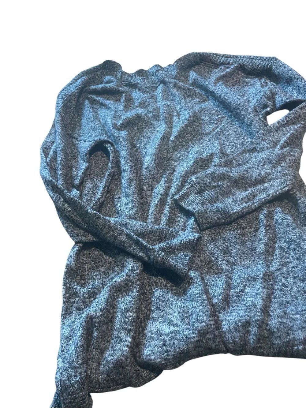 Old navy size large Cozy Heathered Gray  Sweater ladies like new